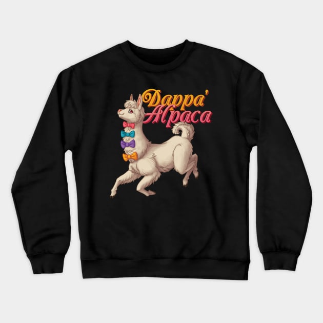 Dapper Alpaca Crewneck Sweatshirt by Scapegoated